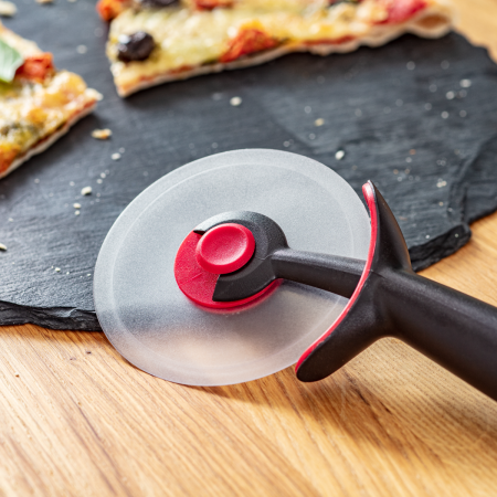 Cutit pentru pizza Ingenio K2071114, calitate premium, design inovator, fara BPA sau ftalati, lama de inox, plastic, negru [3]