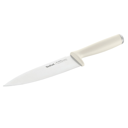 Cutit Tefal EverSharp Daily K3292S04, cutitul bucatarului 16.5 cm, lama din inox, suport cu sistem integrat de ascutire, maner ergonomic, crem [14]