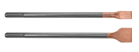 Unelte de vopsit si tencuit - Dalta plata Gröne 25 x 600 mm, suport SDS MAX, pachet tuburi