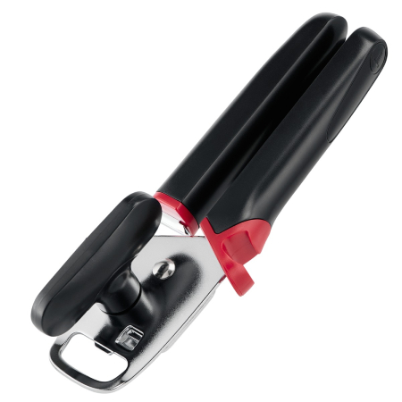 Deschizator pentru conserve, borcane si sticle Tefal Ingenio K4274334, inox, compatibilitate cu masina de spalat vase, negru & rosu [1]