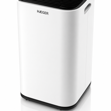 Dezumidificator digital HAEGER DIGI DESUMI 16, Capacitate 16 L/zi, display LED, rezervor 2.2L, drenaj continuu, Alb [3]
