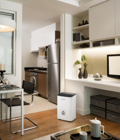 Dezumidificator portabil Ariston DEOS 20S, capacitate 20 litri/zi, functie anti-miros si timer [1]