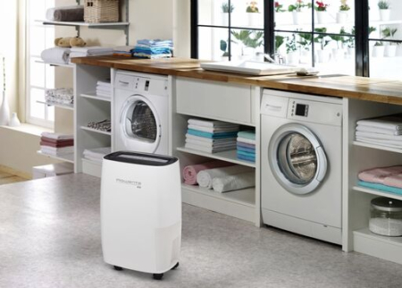 Dezumidificator Rowenta DH4236F0, 16 l/24 h, Rezervor 2.4 l, Intense Dry Compact, Higrometru, Linen Dry, Alb [4]