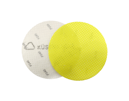 Unelte de vopsit si tencuit - Disc abraziv multi-gauri Küssner TS30M, Ø 225 mm, acoperire cu corindon, granulatie *P240*, pachet de 25