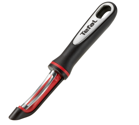 Ustensile bucatarie - Dispozitiv pentru decojire Ingenio K2071014, calitate premium, design inovator, fara BPA sau ftalati, plastic, negru