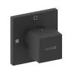 Accesorii lavoare - Diverter incastrat Kludi Decus, 3 consumatori, necesita valva, mat, negru, 548463975