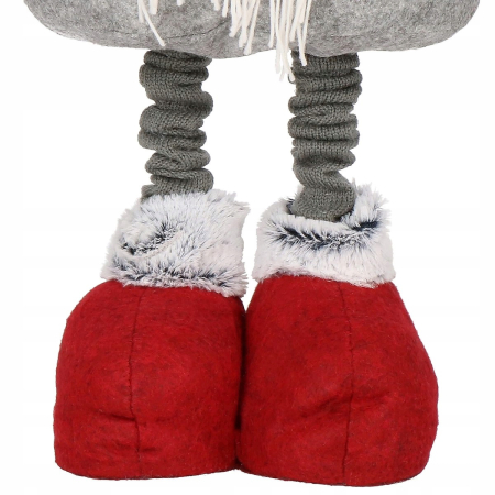 (DL) Figurina Craciun, Ren, picioare telescopice, inaltime extensibila 55-95cm [11]