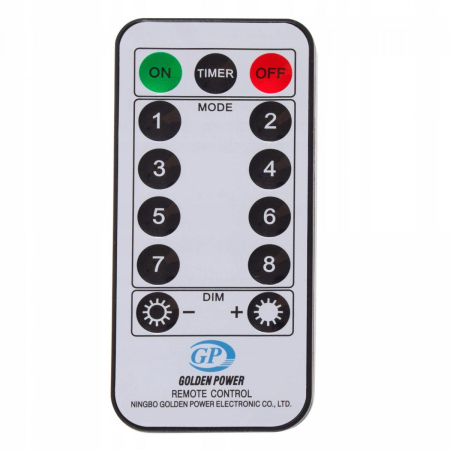 (DL) Ghirlanda luminoasa 500 LED-uri, 20m, pentru interior/exterior, telecomanda, iluminare multicolora [9]