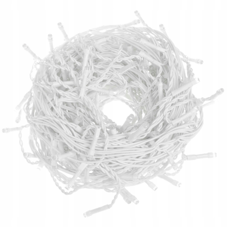 Ghirlanda luminoasa tip perdea 200 LED-uri, 8m, pentru interior/exterior, iluminare multicolora [7]