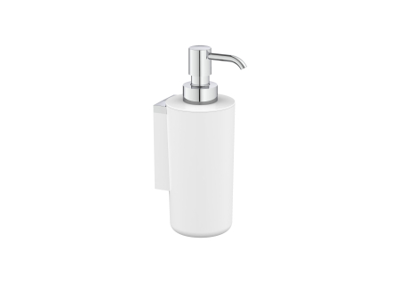 Accesorii baie - Dozator baie Roca A817736C00, 172 mm, 82 mm, 2 orificii instalare, 250 volum ml, pe perete, interior zona montaj, Crom