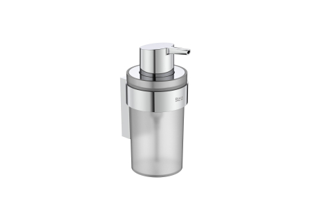 Accesorii baie - Dozator baie Roca A817892C00, 162 mm, 94 mm, 2 orificii instalare, 160 volum ml, pe perete, interior zona montaj, Crom