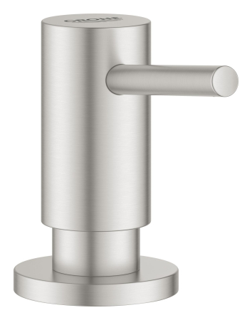 Accesorii baie - Dozator sapun bucatarie Grohe 40535DC0, Cosmo, incastrat, 400 ml, mat, otel satinat