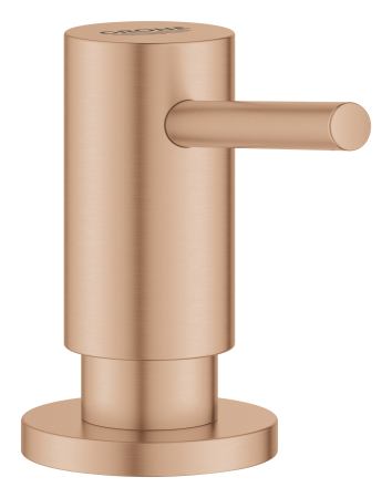 Baie - Dozator sapun bucatarie Grohe 40535DL0, incastrat, 500 ml, mat, cupru