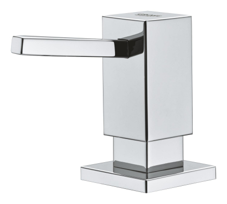 Dozator sapun lichid Grohe 40649000, bucatarie Cube, tip instalare incastrat, zona montaj in chiuveta, in blat, crom [1]