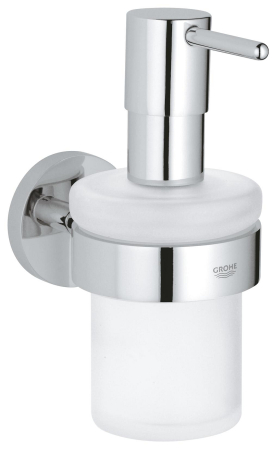 Accesorii baie - Dozator sapun lichid Grohe 41195000, 157 mm, 126 mm, 2 orificii instalare, 160 volum ml, pe perete, Crom