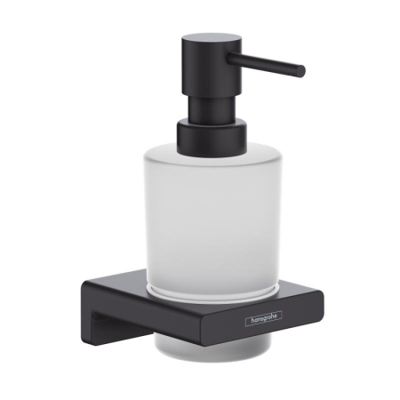 Baie - Dozator sapun lichid Hansgrohe AddStoris negru mat