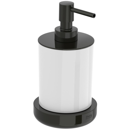 Baie - Dozator sapun Roca A817026CN0, Tempo, tip instalare pe blat, volum ml 300, numar orificii instalare 2, negru