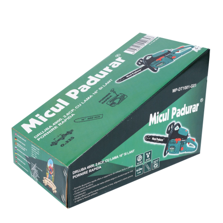 Drujba Micul Padurar 4900, 2.6CP, o lama 16'', un lant, pornire rapida [7]