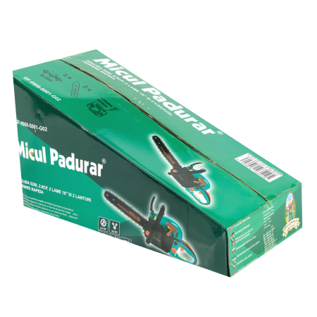 Drujba Micul Padurar 5200 52CC 2.9CP 2 lame 16'' si 2 lanturi, pornire rapida [7]