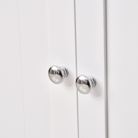  dulap baie, cu doua usi, 60x30x80 cm, alb [7]