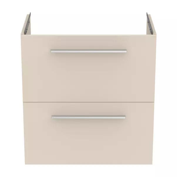 Dulap baza suspendat Ideal Standard i.life S 2 sertare bej - nisip 60 cm [4]