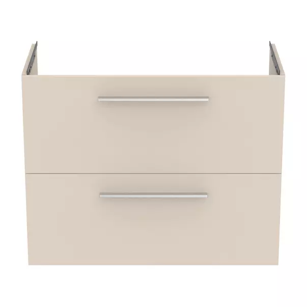 Dulap baza suspendat Ideal Standard i.life S 2 sertare bej - nisip 80 cm [7]