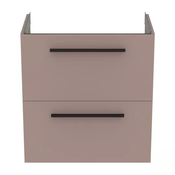 Dulap baza suspendat Ideal Standard i.life S 2 sertare gri - bej 60 cm [4]