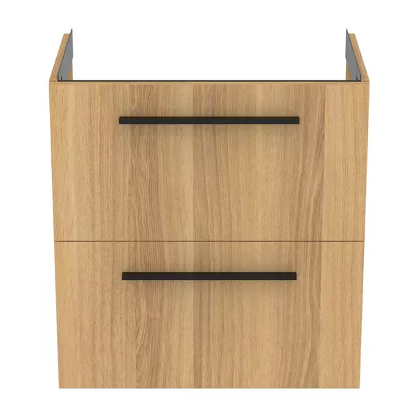 Dulap baza suspendat Ideal Standard i.life S 2 sertare stejar 60 cm [7]