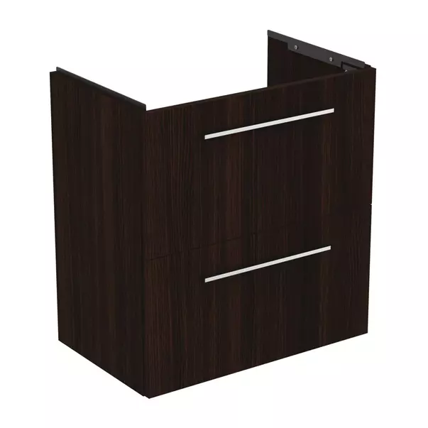 Baza lavoar - Dulap baza suspendat Ideal Standard i.life S 2 sertare stejar cafeniu 60 cm