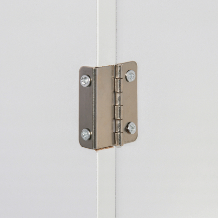  Dulap Coloana economie de spatiu din Lemn pentru Baie Alb [8]