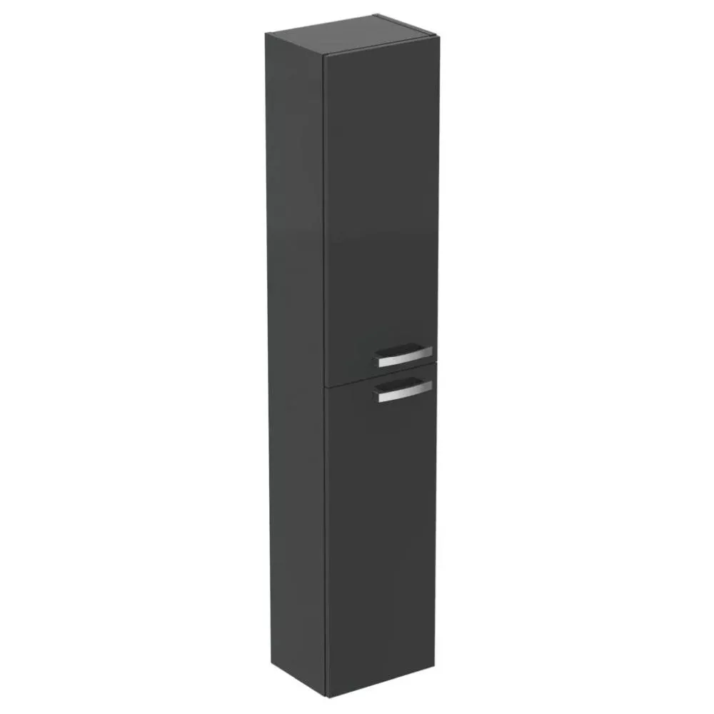 Mobilier pentru baie - Dulap coloana Ideal Standard Eurovit, 150 x 30 x 23 cm, usa, mat, antracit, E0566TI