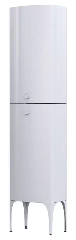 Mobilier pentru baie - Dulap coloana Oristo Louis, 170 x 47 x 32 cm, usa, lucios, alb, 50-SB2D-47-1