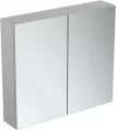 Mobilier pentru baie - Dulap cu oglinda Ideal Standard, suspendat, 80 x 70 x 17 cm, SoftClose, gri, T3591AL