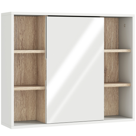 Mobilier pentru baie -  Dulap de baie cu Oglinda din MDF si PAL