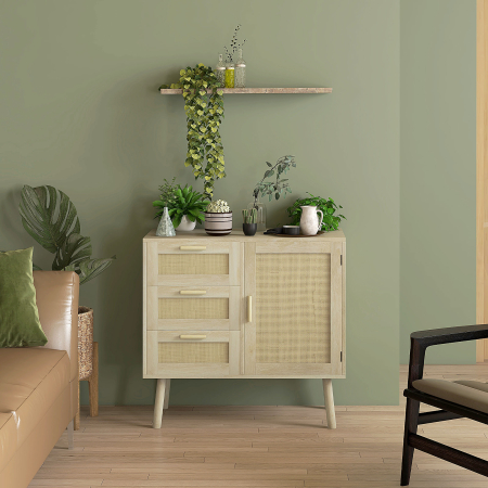  Dulap Depozitare Boho cu 3 Sertare [7]