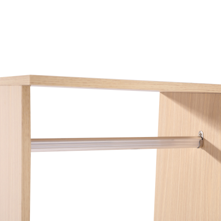  dulap deschis cu cuier si 3 rafturi, 80 x 40 x 128 cm [8]