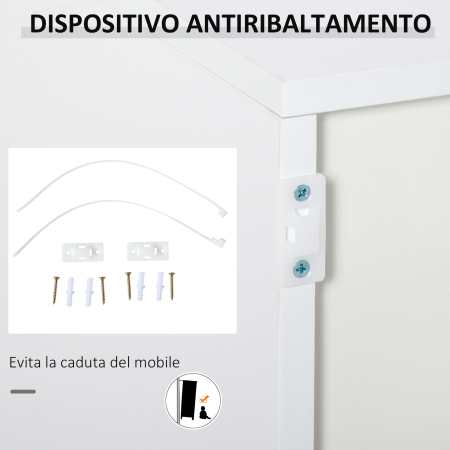  Dulap Gri Multiuz - Sertare & Compartimente cu Apasare [7]