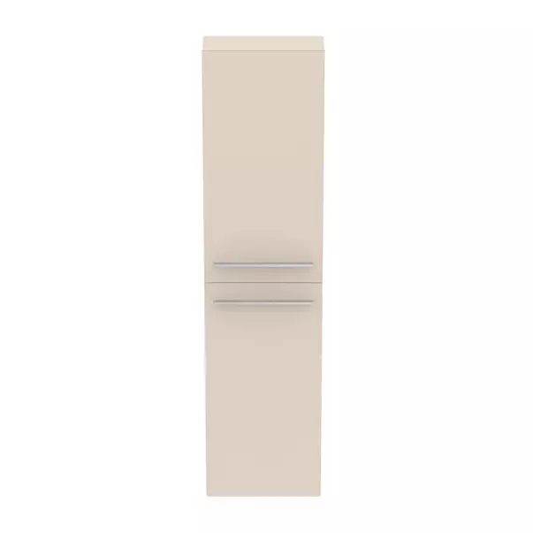 Mobilier pentru baie - Dulap inalt suspendat Ideal Standard i.life S finisaj bej - nisip 40 cm 2 usi