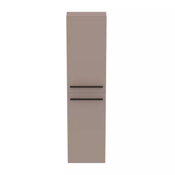 Dulap inalt suspendat Ideal Standard i.life S finisaj gri - bej 40 cm 2 usi [4]