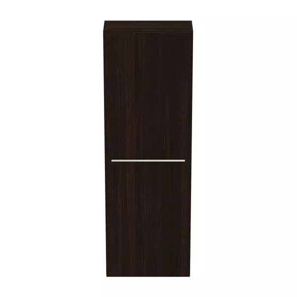 Mobilier pentru baie - Dulap inalt suspendat Ideal Standard i.life S finisaj stejar cafeniu 40 cm 1 usa