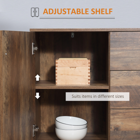  Dulap Industrial - Lateral cu Sertare & Rafturi Reglabile [6]