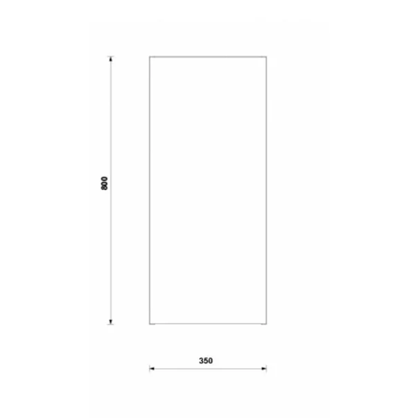 Dulap mediu suspendat Gala Daily antracit 1 usa 35 cm [2]