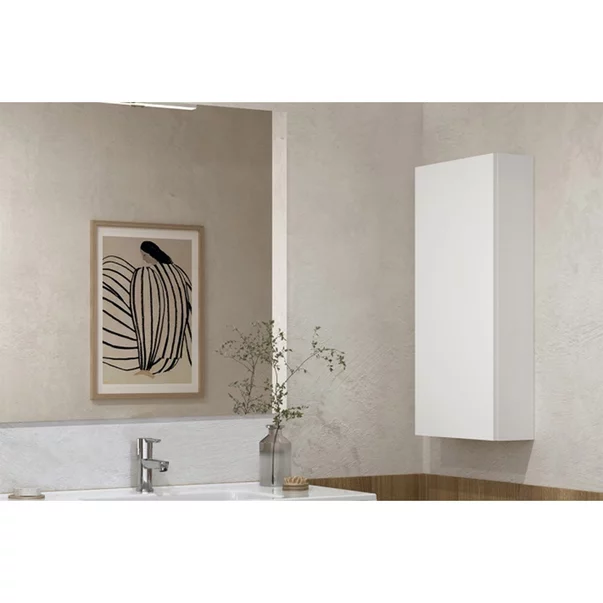 Dulap mediu suspendat Gala Shona alb 1 usa 35 cm [1]