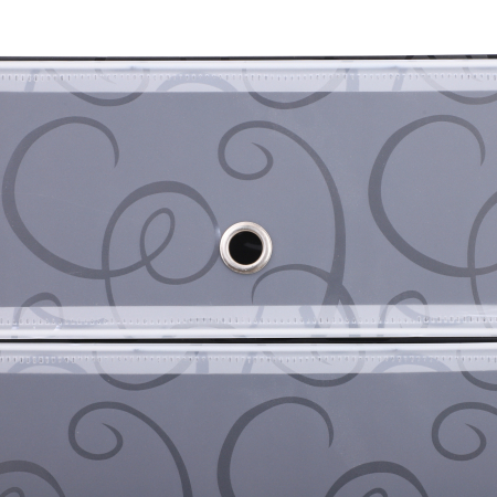  Dulap Pantofi Modular 16 Cuburi in PP Alb si Negru 95x37x160cm [7]
