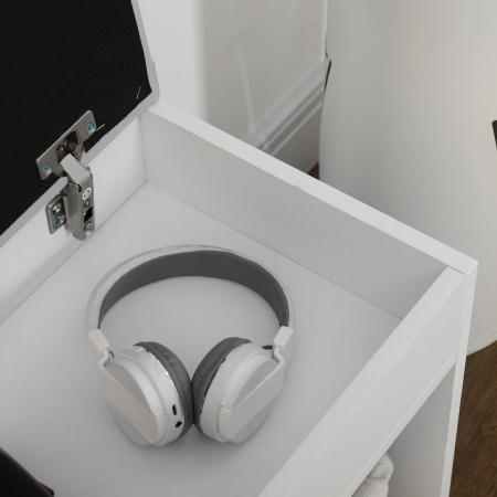  Dulap Pantofi Space Saver - Cu Banca & Compartimente Deschise [7]