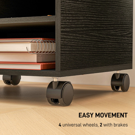  Dulap pentru Imprimanta cu Roti si Rafturi [4]