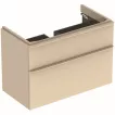 Baza lavoar - Dulap pentru lavoar Geberit Smyle Square, suspendat, 88 x 47 x 62, setar, mat, bej, 500.354.JL.1