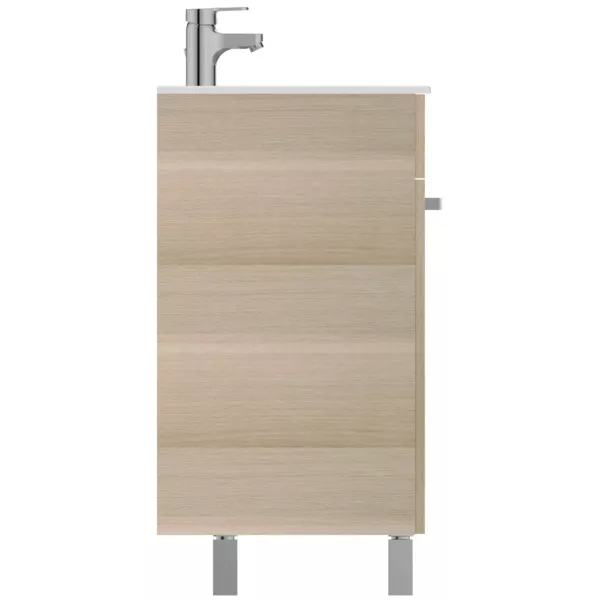 Dulap pentru lavoar Ideal Standard Tempo, pe podea, 80 x 44 x 84 cm, usa, mat, maro, E3241OS [2]