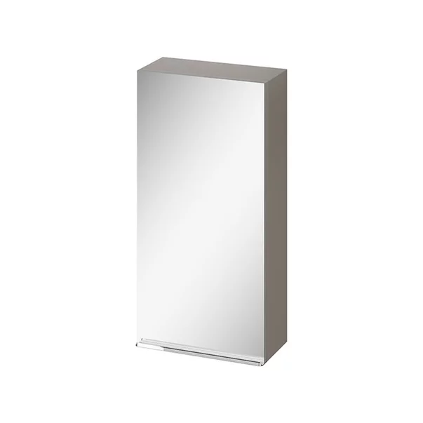 Dulapuri baie - Dulap suspendat cu oglinda Cersanit Virgo gri stejar 40 cm