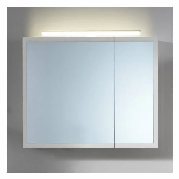 Baie - Dulap suspendat cu oglinda KolpaSan Blanche alb 70 cm